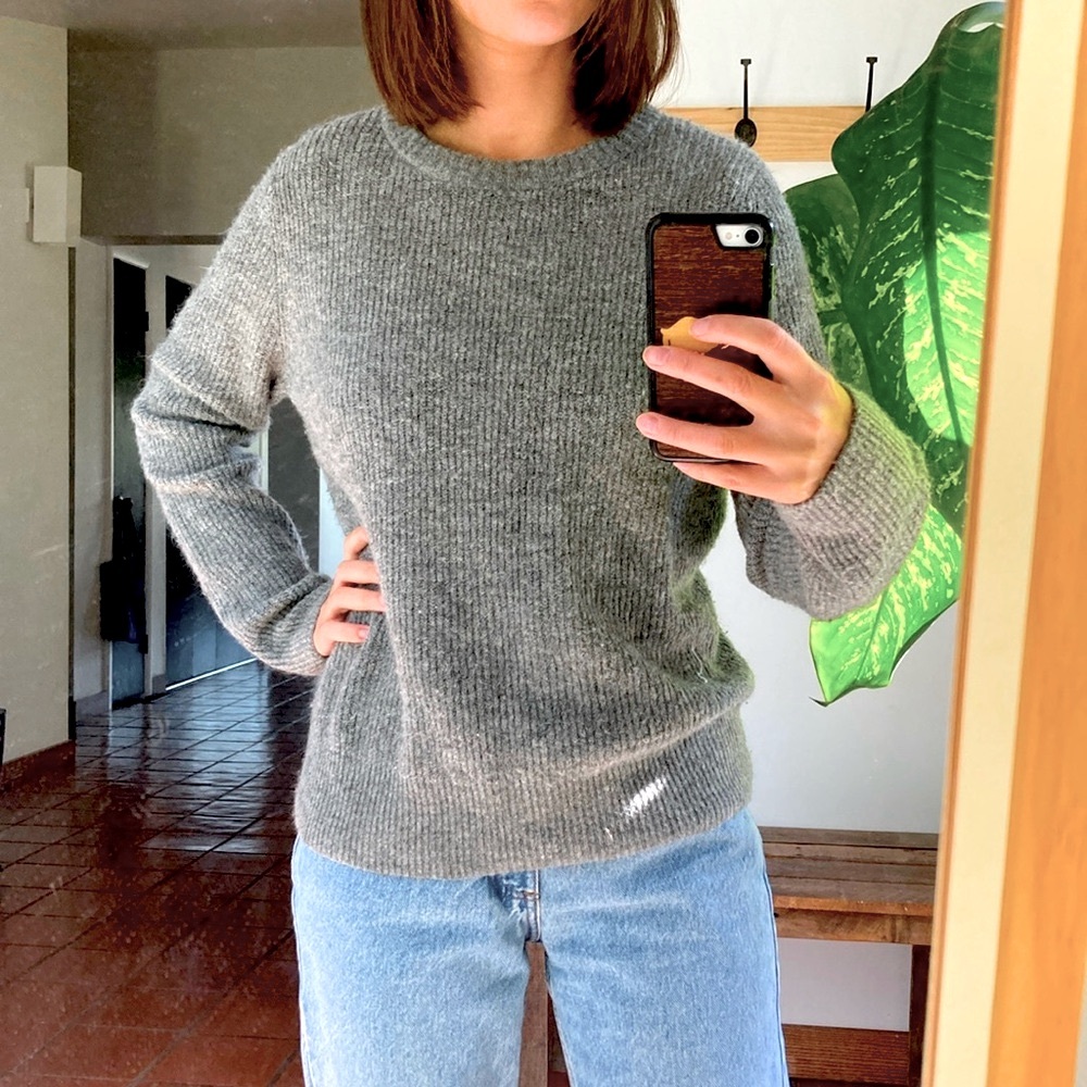 Grey Cozy Sweater